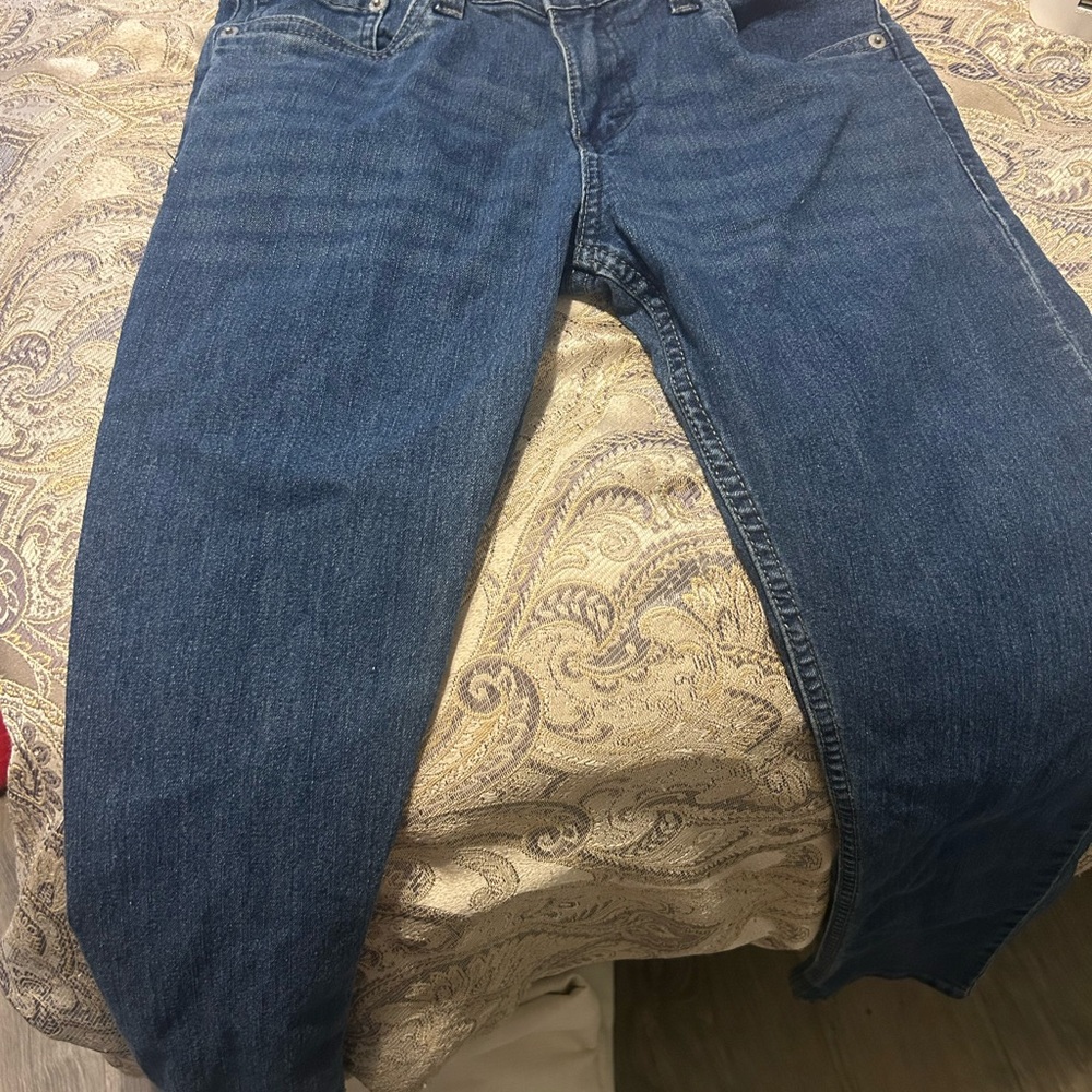 Levi's boys Straight Leg Blue Jeans